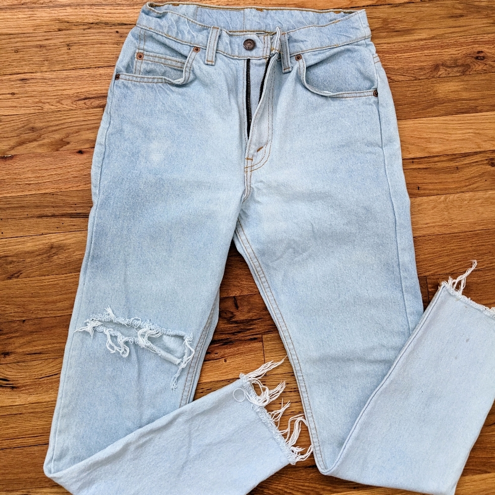 Vintage Orange Tab Levi Jeans